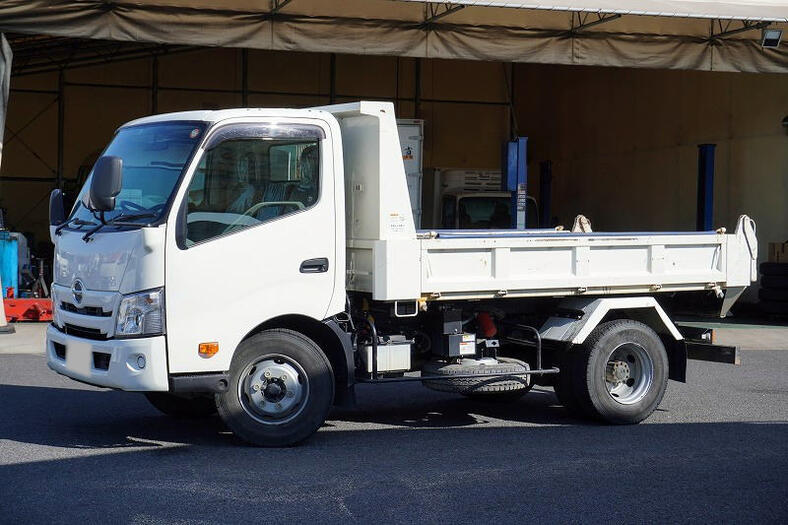 日野 デュトロ 小型 ダンプ ワイドセミ 2KG-XZU700X