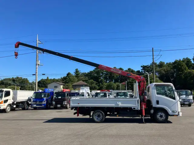 いすゞ エルフ 小型 クレーン付 4段 ラジコンの中古トラック画像7