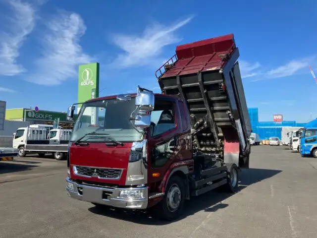 三菱 ファイター 中型/増トン ダンプ コボレーン ベッド の中古トラック【車両No.136369】