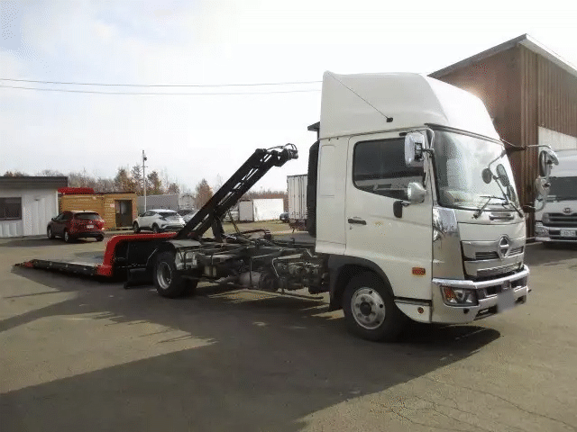 日野 レンジャー 中型/増トン 車両重機運搬 ラジコン ウインチの中古トラック画像6