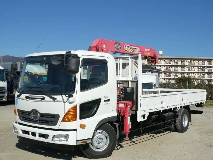日野 レンジャー 中型/増トン クレーン付 4段 ラジコンの中古トラック画像1