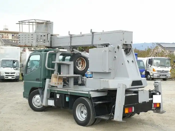 三菱 キャンター 小型 高所・建柱車 建柱車 KK-FE73EBの中古トラック画像2