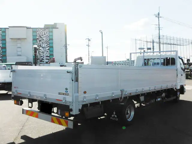 三菱 ファイター 中型/増トン 平ボディ アルミブロック ベッドの中古トラック画像3