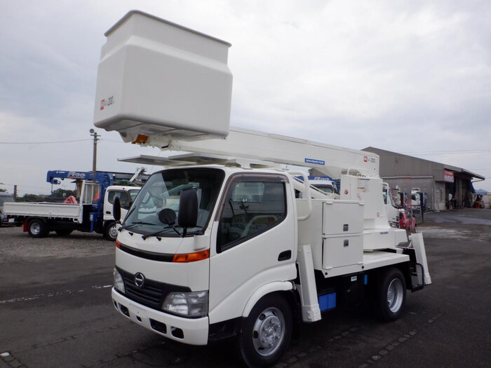 日野 デュトロ 小型 高所・建柱車 高所作業車 BDG-XZU354E