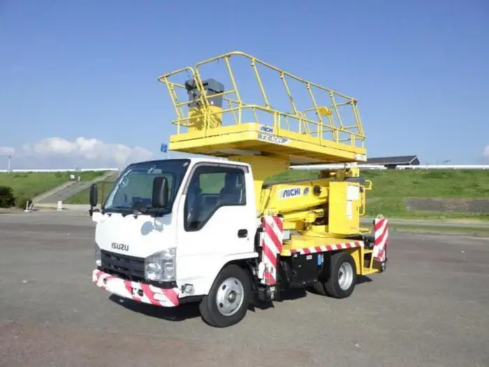 いすゞ エルフ 小型 高所・建柱車 高所作業車 TKG-NKR85Nの中古トラック画像1