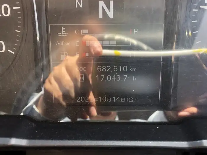 日野 プロフィア 大型 トラクター ハイルーフ 1デフの中古トラック画像9