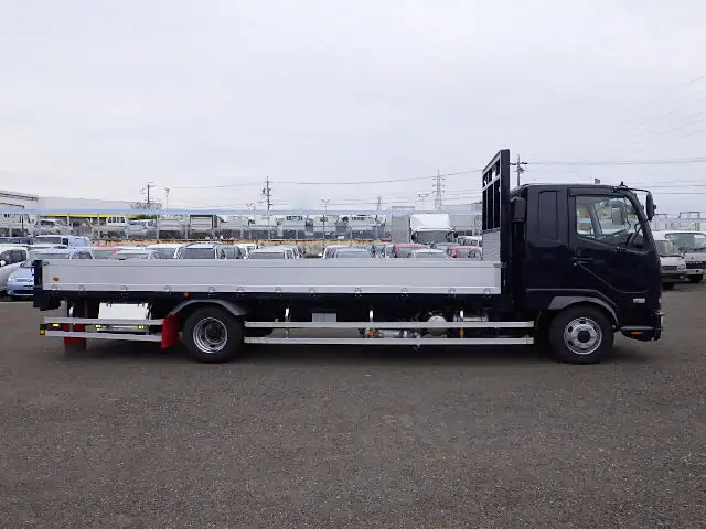 三菱 ファイター 中型/増トン 平ボディ アルミブロック エアサスの中古トラック画像2