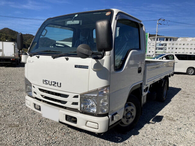 いすゞ エルフ 小型 平ボディ 10尺 TRG-NJR85A