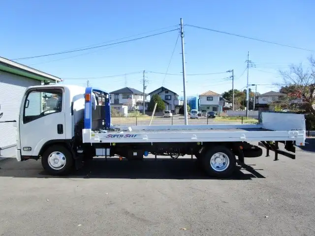 いすゞ エルフ 小型 車両重機運搬 ラジコン ウインチの中古トラック画像4