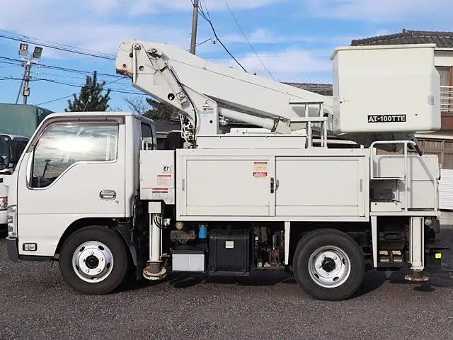 いすゞ エルフ 小型 高所・建柱車 高所作業車 電工仕様の中古トラック画像6