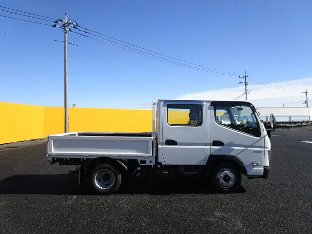 三菱 キャンター 小型 平ボディ Wキャブ 2RG-FBA20の中古トラック画像2