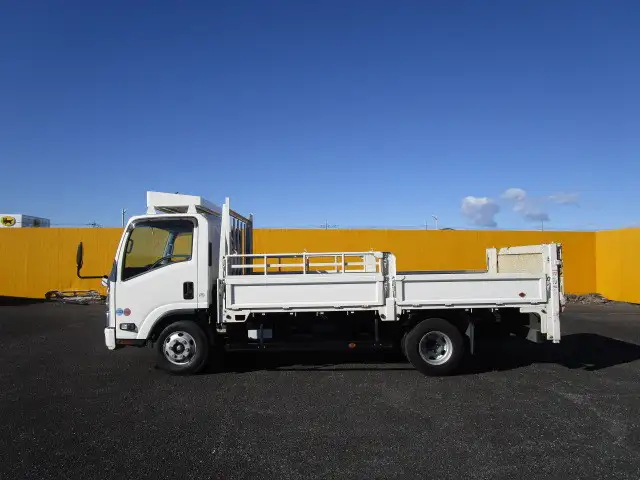 いすゞ エルフ 小型 平ボディ パワーゲート 床鉄板の中古トラック画像5