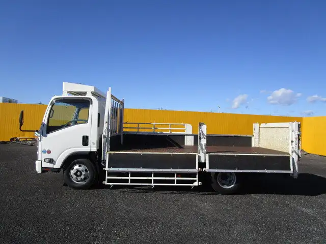 いすゞ エルフ 小型 平ボディ パワーゲート 床鉄板の中古トラック画像6