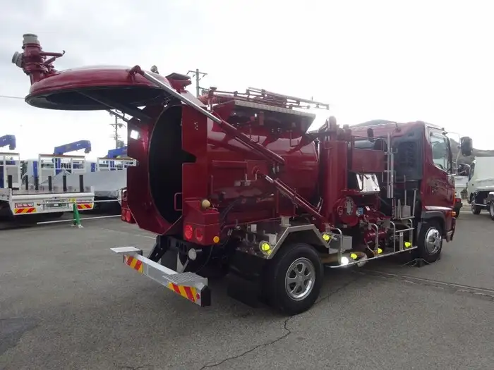日野 レンジャー 中型/増トン タンク車 汚泥吸引車 SDG-FC7JDAAの中古トラック画像2