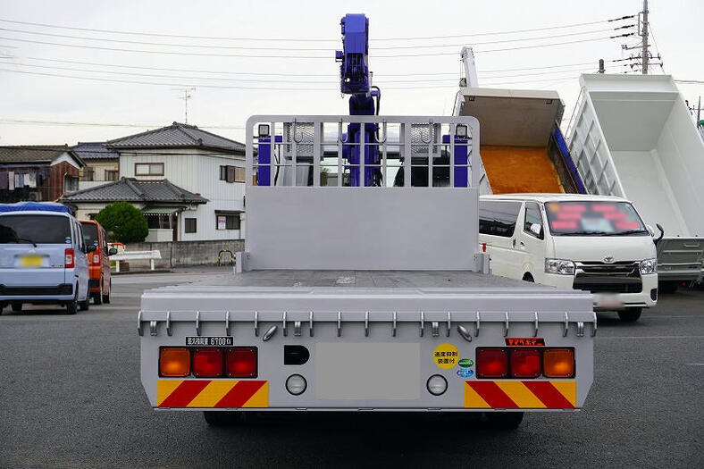 三菱 ファイター 中型 車輌重機運搬 4段クレーン ラジコン|画像3