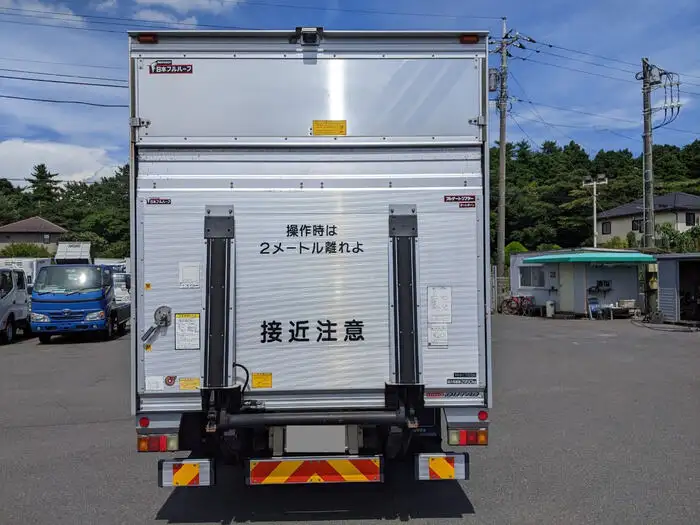 日野 デュトロ 小型 アルミバン パワーゲート TKG-XZU710Mの中古トラック画像3