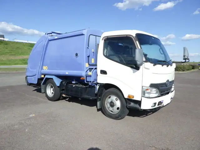 日野 デュトロ 小型 パッカー車 プレス式 TKG-XZU600Xの中古トラック画像2
