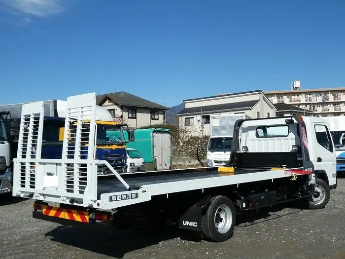 三菱 キャンター 小型 車両重機運搬 ラジコン ウインチの中古トラック画像4