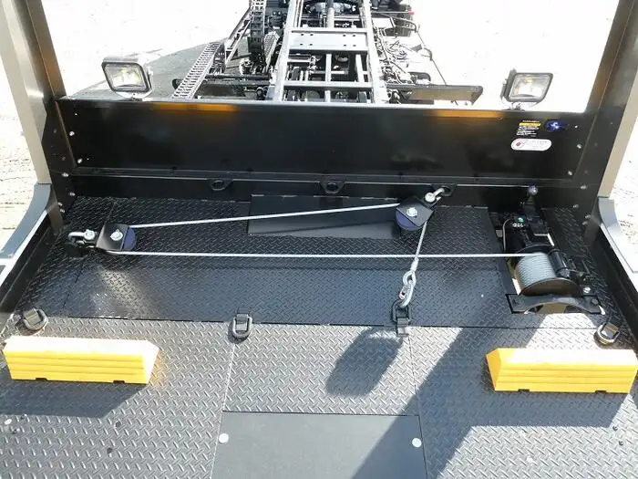 三菱 キャンター 小型 車両重機運搬 ラジコン ウインチの中古トラック画像8