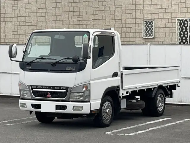 三菱 キャンター 小型 平ボディ 床鉄板 カスタム の中古トラック【車両No.136620】