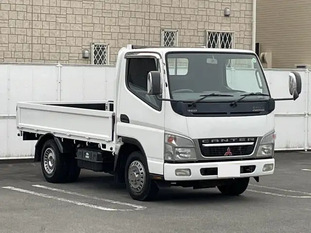 三菱 キャンター 小型 平ボディ 床鉄板 カスタムの中古トラック画像2