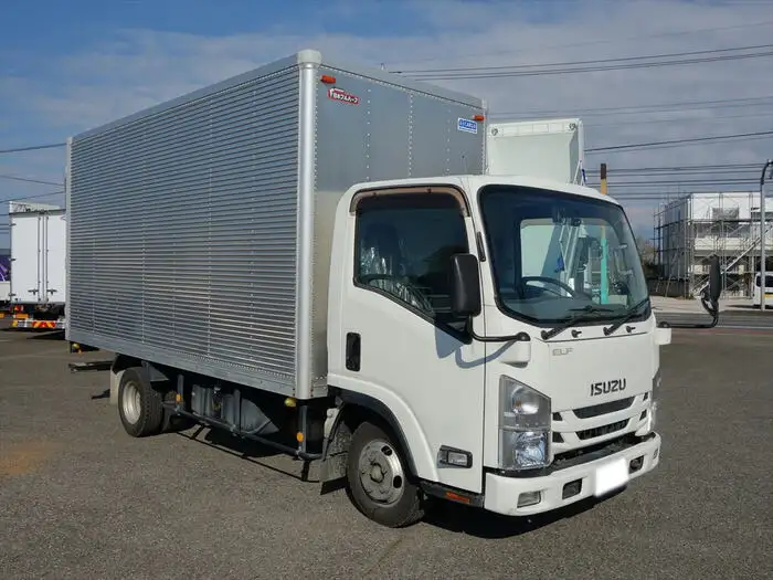 いすゞ エルフ 小型 アルミバン サイドドア TRG-NLR85ANの中古トラック画像2