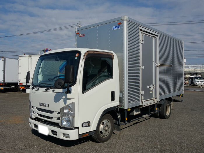 いすゞ エルフ 小型 アルミバン 標準ロング