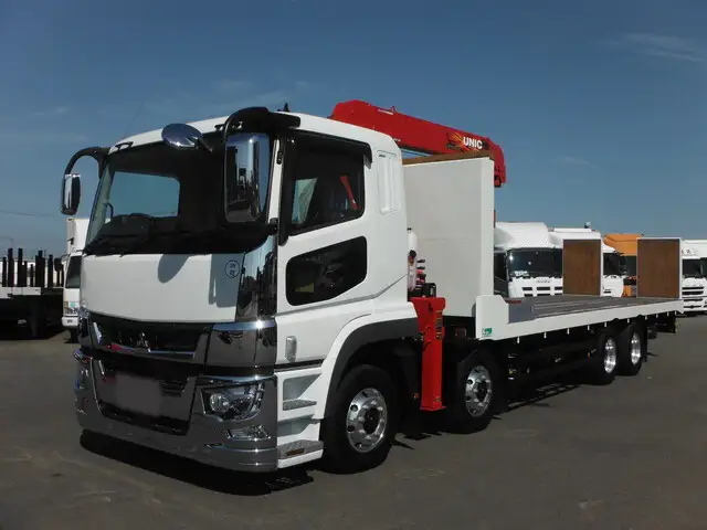 三菱 スーパーグレート 大型 車両重機運搬 ラジコン フックインの中古トラック画像1