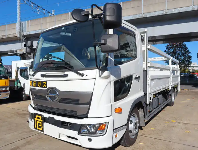 日野 レンジャー 中型/増トン 平ボディ パワーゲート 床鉄板 の中古トラック【車両No.136810】