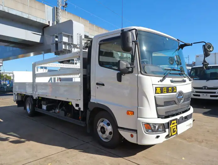 日野 レンジャー 中型/増トン 平ボディ パワーゲート 床鉄板の中古トラック画像2
