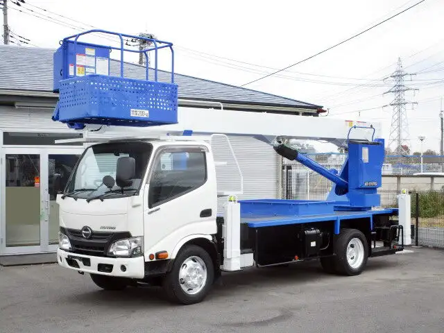 日野 デュトロ 小型 高所・建柱車 高所作業車 TKG-XZU650F の