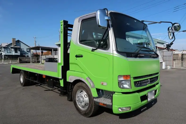 三菱 ファイター 中型/増トン 車両重機運搬 ウインチ PA-FK71Dの中古トラック画像4