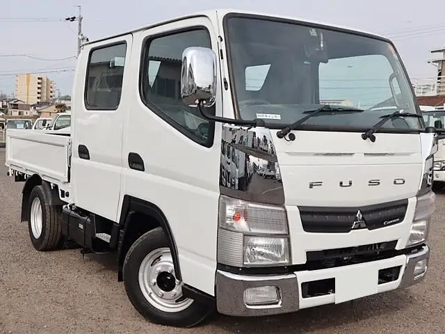 三菱 キャンター 小型 平ボディ Wキャブ TPG-FBA00の中古トラック画像2