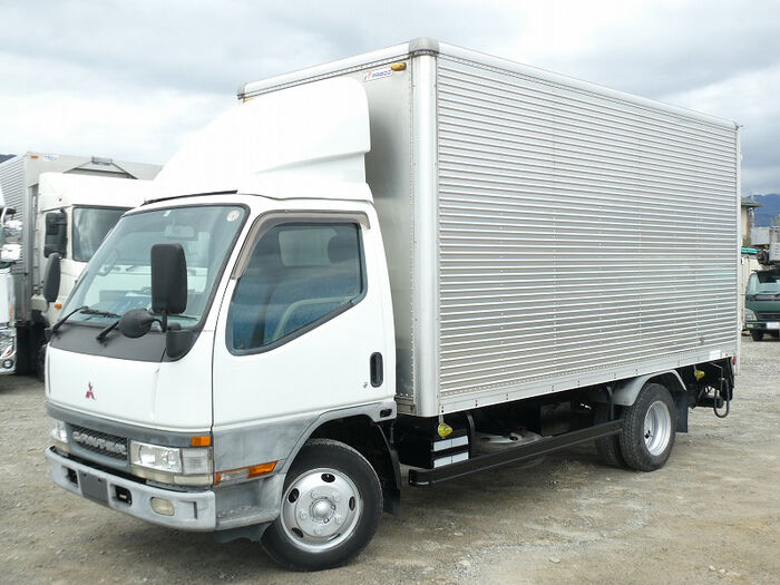 三菱 キャンター 小型 アルミバン 標準ロング KK-FE53EEV
