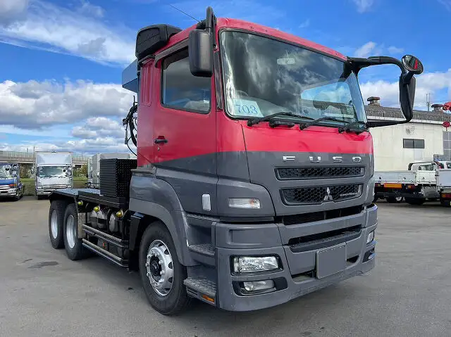 三菱 スーパーグレート 大型 トラクター 2デフ ベッド の中古トラック【車両No.137064】