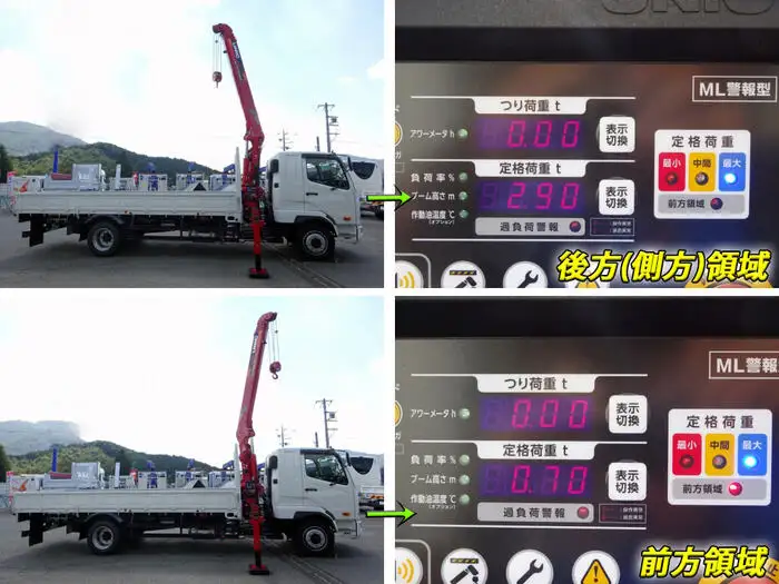 三菱 ファイター 中型/増トン クレーン付 4段 ラジコンの中古トラック画像18