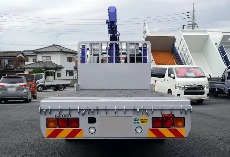 三菱 ファイター 中型/増トン 車両重機運搬 5段クレーン ラジコンの中古トラック画像3