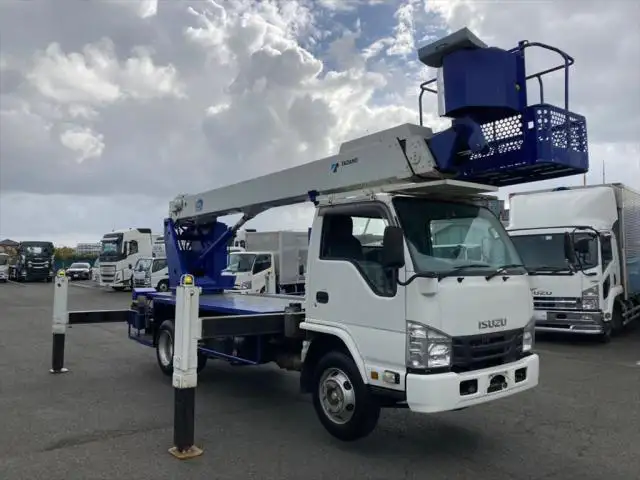 いすゞ エルフ 小型 高所・建柱車 高所作業車 TKG-NKR85YNの中古トラック画像2
