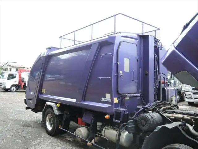 三菱 ファイター 中型/増トン パッカー車 プレス式 ベッドの中古トラック画像5