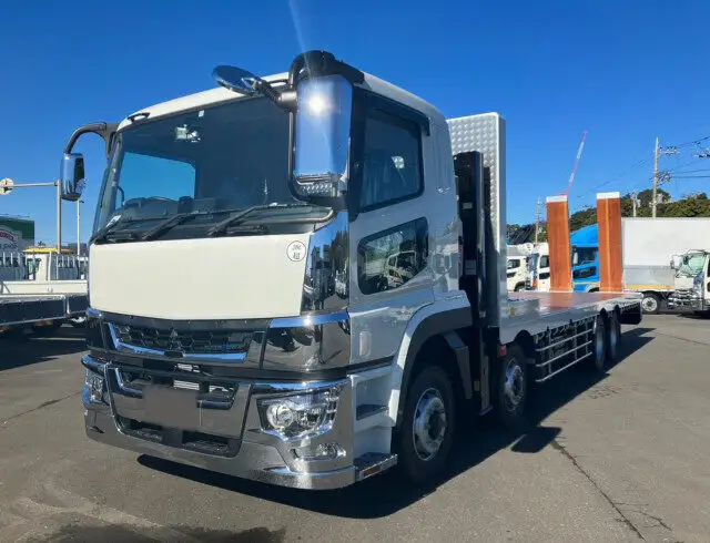 三菱 スーパーグレート 大型 車両重機運搬 ラジコン ウインチ の中古トラック【車両No.137491】