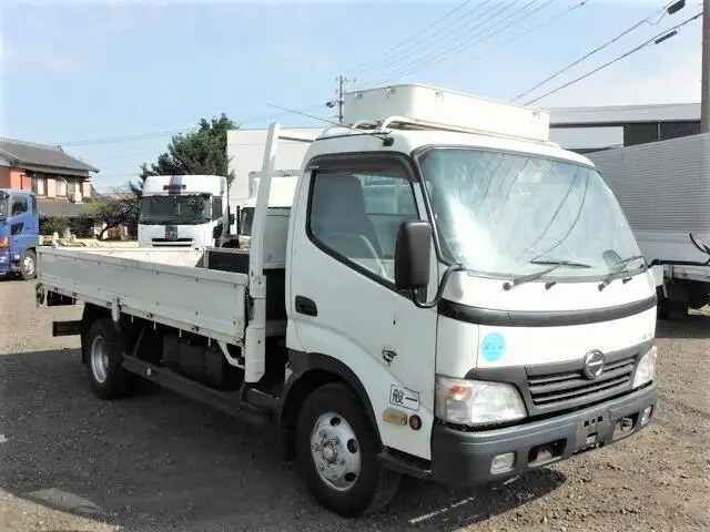 日野 デュトロ 小型 平ボディ 床鉄板 BKG-XZU414Mの中古トラック画像2