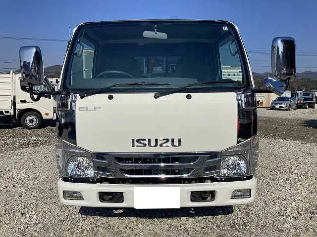 いすゞ エルフ 小型 平ボディ Wキャブ TRG-NJR85Aの中古トラック画像2