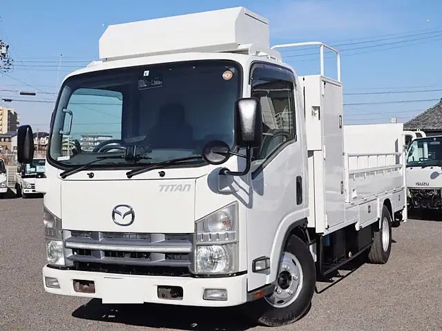 マツダ タイタン 小型 平ボディ パワーゲート 床鉄板 の中古トラック【車両No.137401】