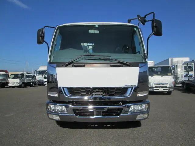 三菱 ファイター 中型/増トン 車両重機運搬 3段クレーン フックインの中古トラック画像3