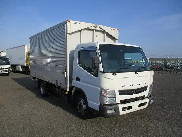 三菱 キャンター 小型 ウイング 3枚観音 TKG-FEB50の中古トラック画像3