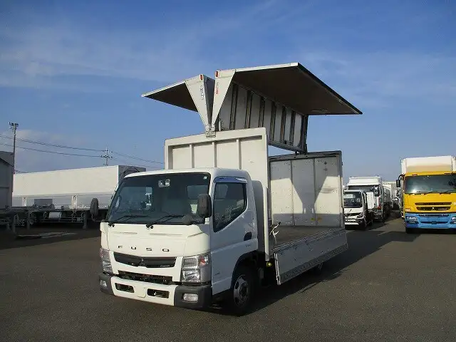 三菱 キャンター 小型 ウイング 3枚観音 TKG-FEB50の中古トラック画像10