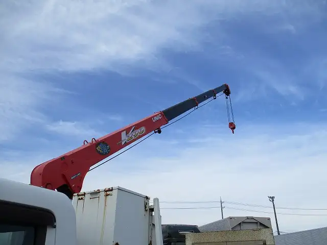 三菱 キャンター 小型 クレーン付 パワーゲート 床鉄板の中古トラック画像9