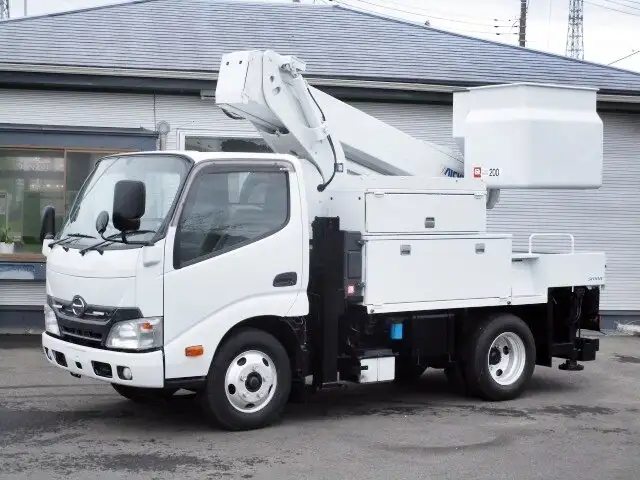 日野 デュトロ 小型 高所・建柱車 高所作業車 TKG-XZU600X の中古トラック【車両No.137249】