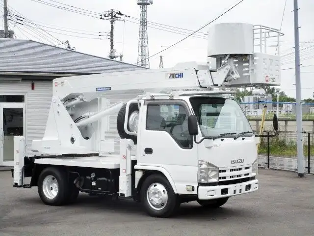 いすゞ エルフ 小型 高所・建柱車 高所作業車 TKG-NKR85Nの中古トラック画像3