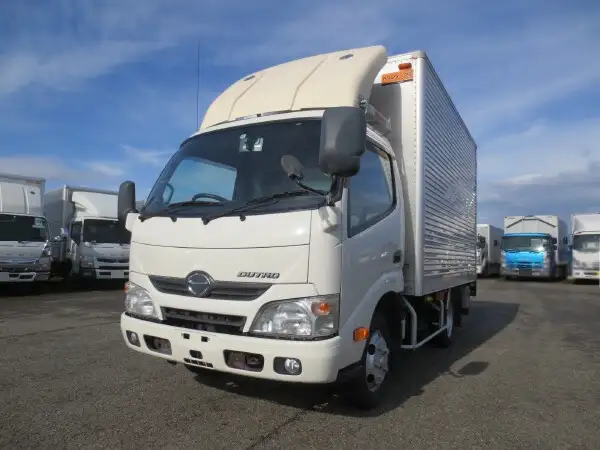 日野 デュトロ 小型 アルミバン パワーゲート TKG-XZU605Mの中古トラック画像1